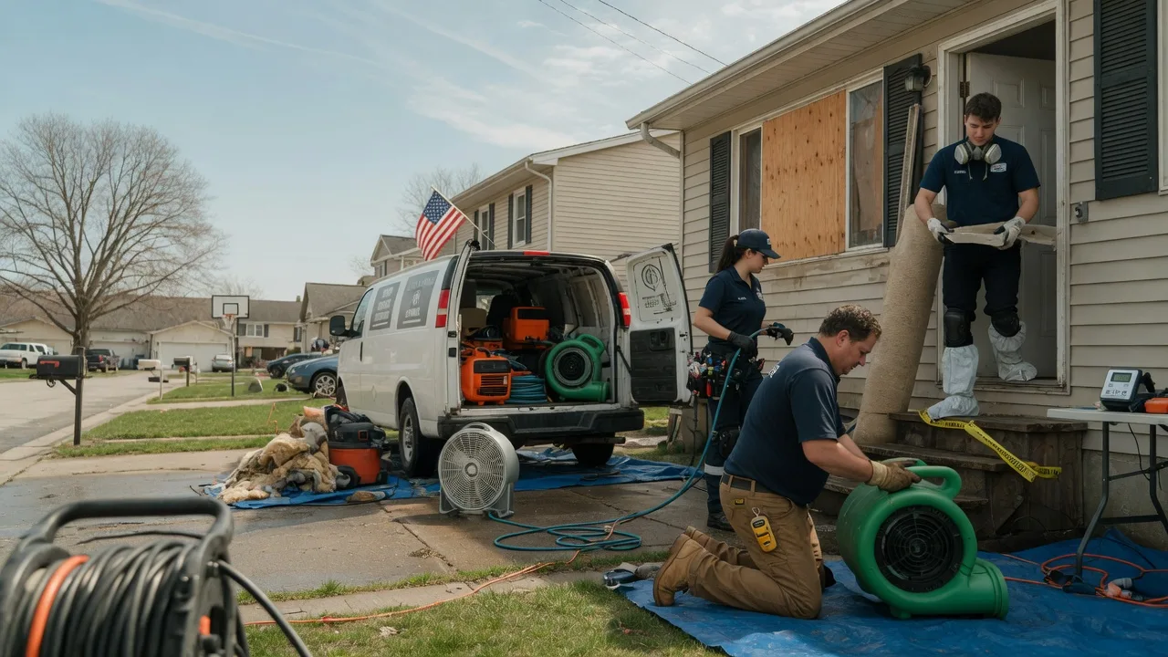 Water Damage Restoration in Bon Aqua, TN near me